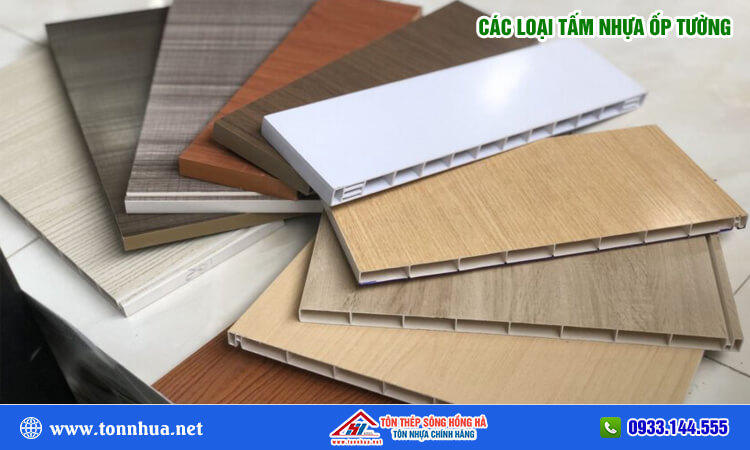 Các loại tấm nhựa ốp tường 