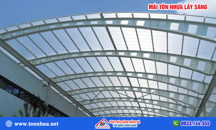 Mái tôn nhựa lấy sáng