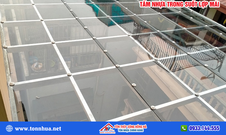 Giá tấm nhựa trong suốt lợp mái