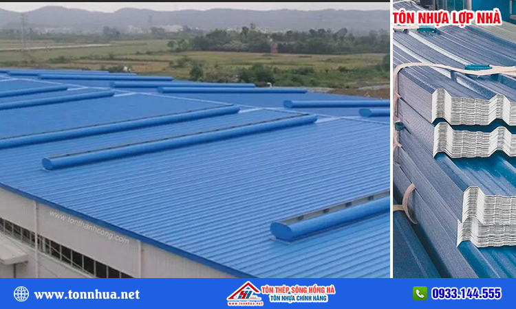 Tôn nhựa lợp nhà