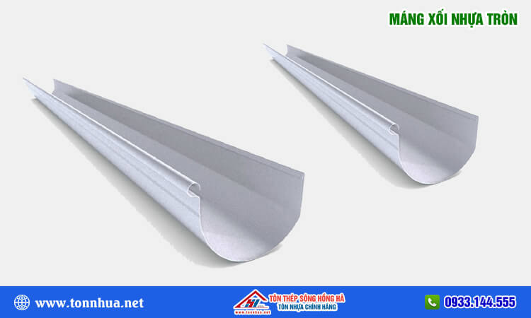 Máng xối nhựa tròn 
