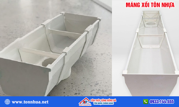 Máng xối tôn nhựa