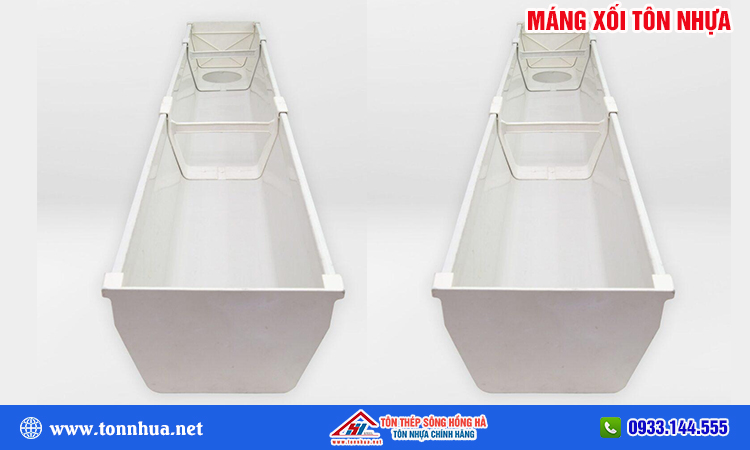 Máng xối tôn nhựa