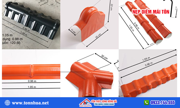 Nẹp diềm mái tôn
