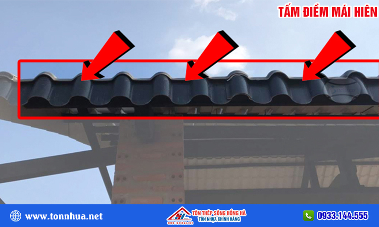 Tấm diềm hiến mái