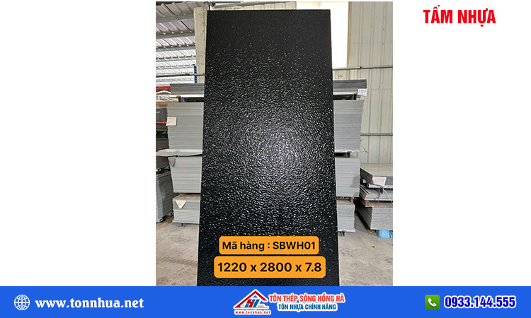 Tấm nhựa than tre ốp tường SBWH01