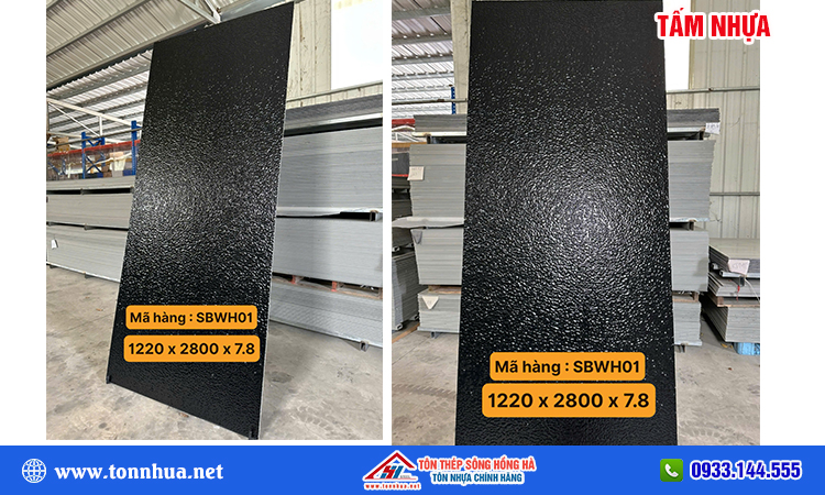 Tấm nhựa than tre ốp tường SBWH01