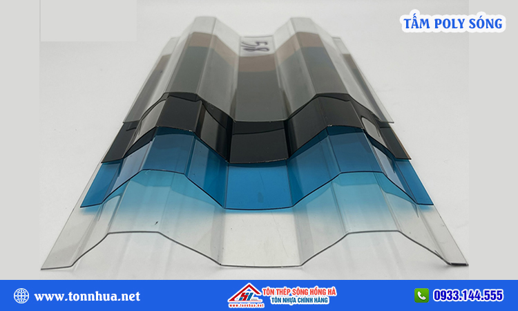 Tấm poly sóng