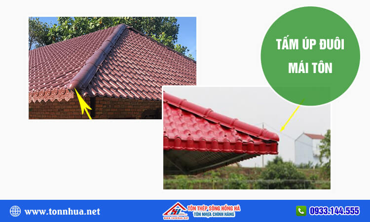 Tấm úp đuôi mái tôn 