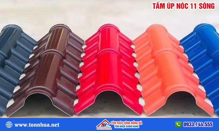 Tấm úp nóc 11 sóng