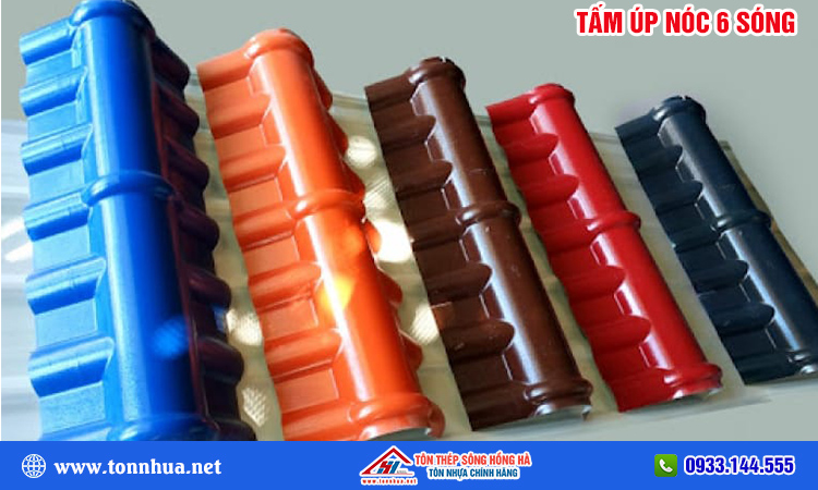 Tấm úp nóc 6 sóng