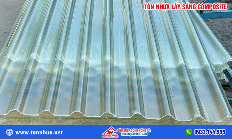 Tôn nhựa lấy sáng composite