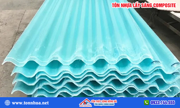 Tôn nhựa lấy sáng composite