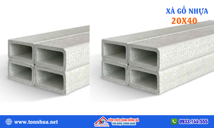 Xà gồ composite 20x40