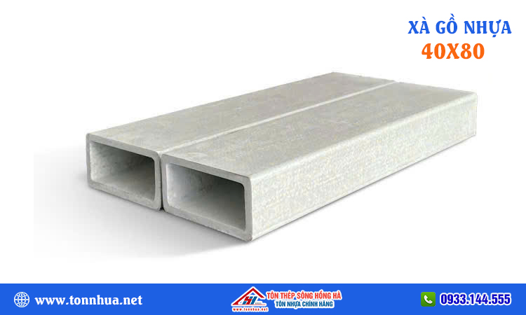 Xà gồ composite 40x80