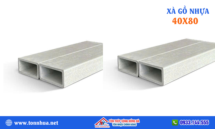 Xà gồ composite 40x80