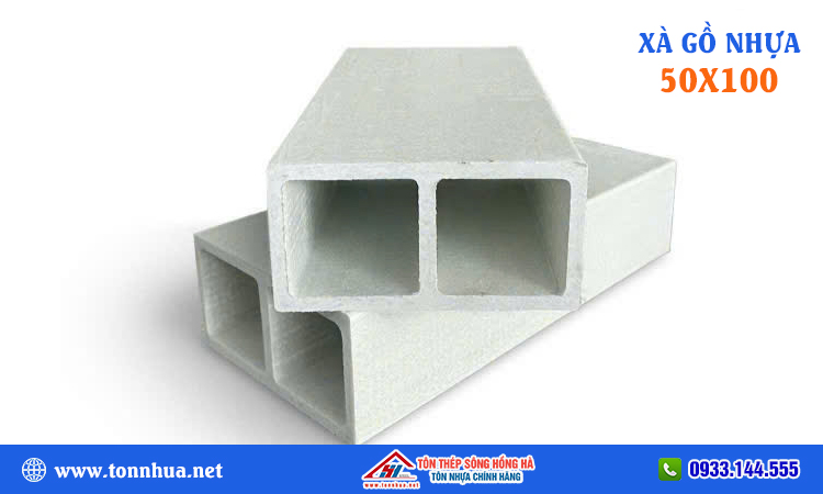 Xà gồ composite 50x100