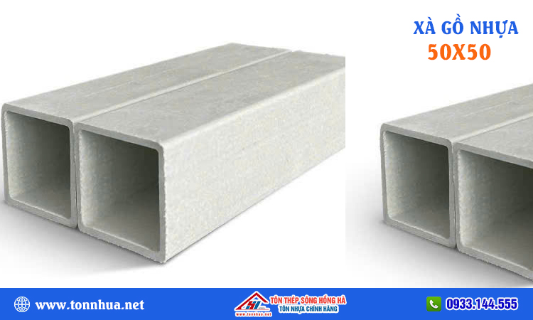 Xà gồ composite 50x50