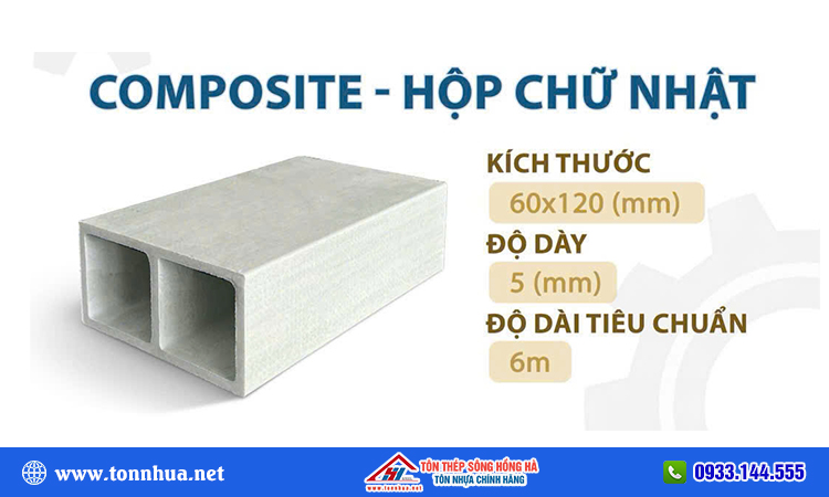 Xà gồ composite 60x120