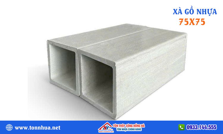 Xà gồ composite 75x75